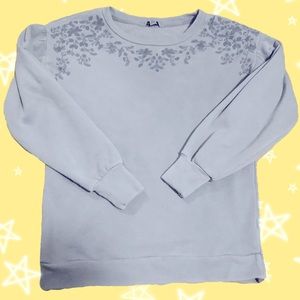 Embroidered Crewneck